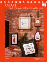 Laugh and the world laughs with you! Cross Stitch
