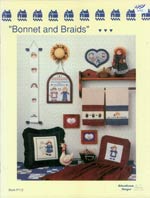 Bonnet and Braids Cross Stitch