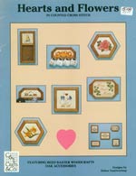 Hearts and Flowers Cross Stitch