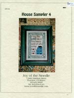 House Sampler 4 Cross Stitch