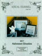 Halloween Ghosties Cross Stitch