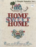 A Simple Sampler, but HOME SWEET HOME Cross Stitch
