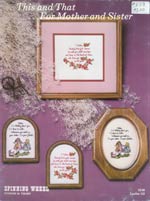 This and That   For Mother and Sister Cross Stitch