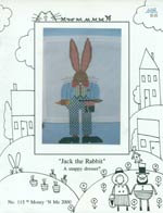 Jack the Rabbit Cross Stitch