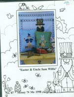 Easter and Uncle Sam Willie Cross Stitch