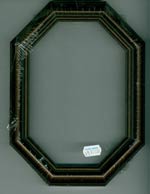 Wood Octagon Frame - Walnut Cross Stitch