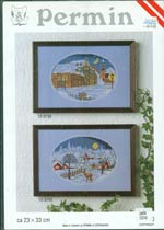 Cats In The Snow Cross Stitch
