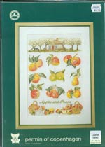 Apples and Pears Sampler Cross Stitch