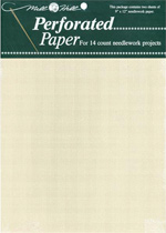 Perforated Paper - Ecru Cross Stitch