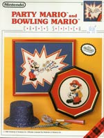 Party Mario and Bowling Mario Cross Stitch