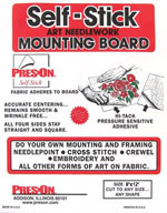 Self-Stick Mounting Board 9x12 Cross Stitch
