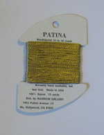 Rainbow Gallery Patina PA44 Desert Tan Cross Stitch