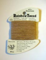 Rainbow Gallery Rainbow Tweed RT11 Tan Cross Stitch