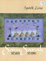Spook Line Cross Stitch