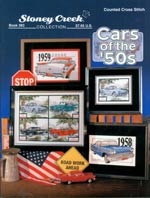 Cars of the 50s Cross Stitch