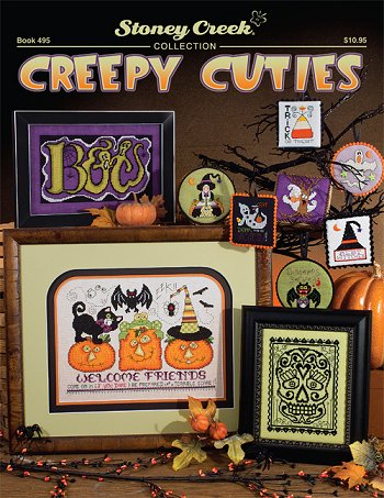 Book 495 Creepy Cuties Cross Stitch