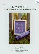 Happiness Is Needleroll and Mini Sampler Cross Stitch