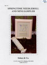 Springtime Needleroll and Mini Sampler Cross Stitch