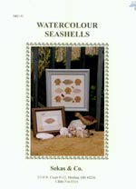 Watercolour Seashells Cross Stitch