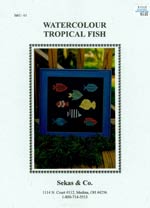 Watercolour Tropical Fish Cross Stitch