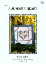 A Summer Heart Cross Stitch