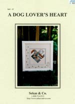 A Dog Lover's Heart Cross Stitch