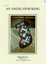 An Angel Stocking Cross Stitch