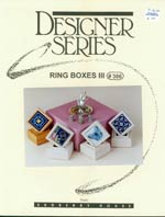 Ring Boxes III Cross Stitch