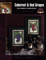 Cabernet and Red Grapes Cross Stitch