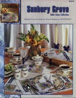 Sunbury Grove Table Linen Collection Cross Stitch