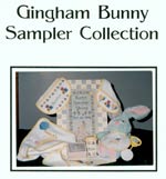Gingham Bunny Sampler Collection Cross Stitch