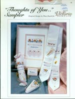 Thoughts Of You Sampler with embellishment pack Cross Stitch