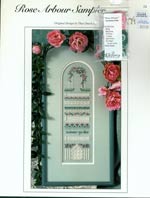 Rose Arbour Sampler with embellishment pack Cross Stitch