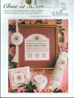 Close At Heart with embellishment pack, Mauve Cross Stitch