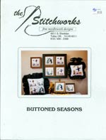 Buttoned Seasons Cross Stitch