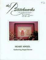 Heart Angel - Gathering Angel Series Cross Stitch