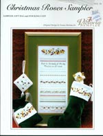 Christmas Roses Sampler with embellishment pack Cross Stitch