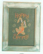 Hoppy Spring Cross Stitch