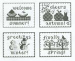 Four Seasons Greetings Cross Stitch
