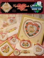 Cupids, Hearts, and Roses Cross Stitch