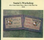 Santa's Workshop Cross Stitch