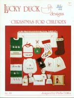 Christmas For Children Cross Stitch