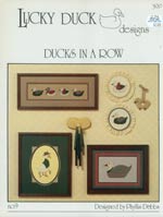 Ducks In A Row Cross Stitch