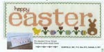 Easter Greeting Cross Stitch