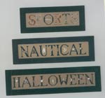 Charmed Sports, Nautical, Halloween Cross Stitch