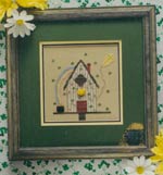 Birdhouse of the Month (March) Cross Stitch
