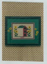 Birdhouse of the Month (August) Cross Stitch