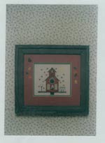 Birdhouse of the Month (September) Cross Stitch