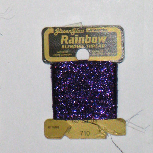 Rainbow Blending Thread: Double Violet  Cross Stitch